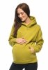 MijaCulture hoodie for pregnant women and breastfeedinf Molly Pistachio